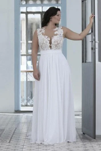 Bold, confident, and stylish women’s clothing A Line Sheer Bateau Neck Sweetheart Lace Top High Quality Plus Size Brides Gown Bold, confident, and stylish women’s clothing A Line Sheer Bateau Neck Sweetheart Lace Top High Quality Plus Size Brides Gown